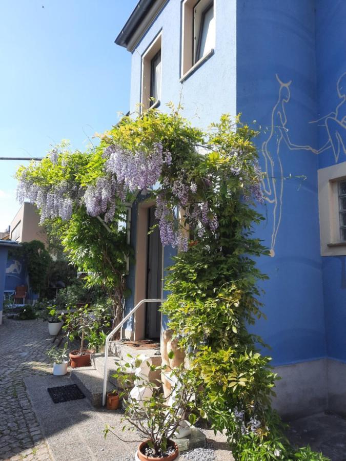 Kunstoase Am Blauen Haus Appartement Dresden Buitenkant foto